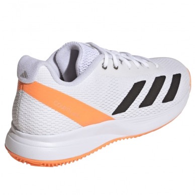 Zapatillas Adidas Courtflash Speed 2 white lucid orange 2026