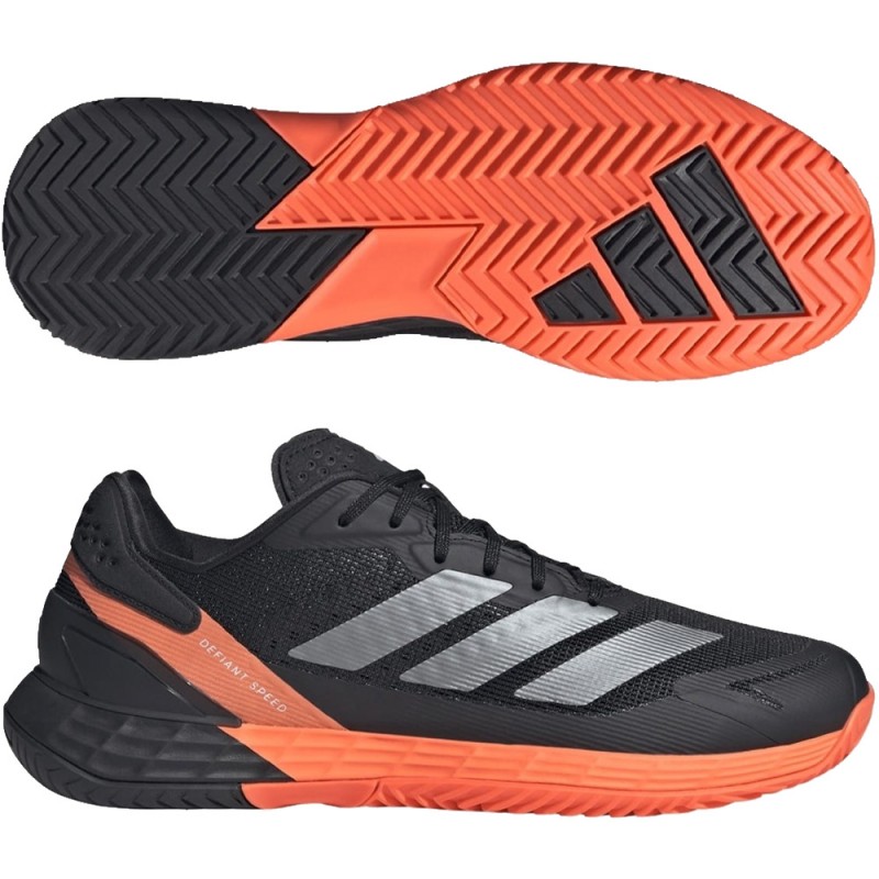 Zapatillas Adidas Defiant Speed 2 M black lucid orange 2026