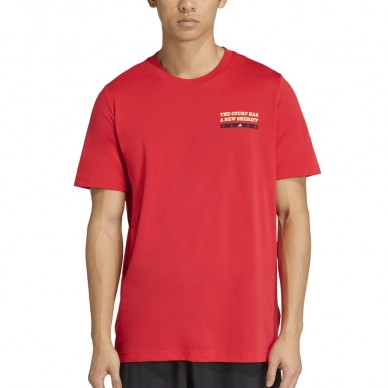 Camiseta Adidas Wanted roja