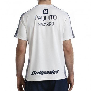 Camiseta Bullpadel Paquito 26V hueso