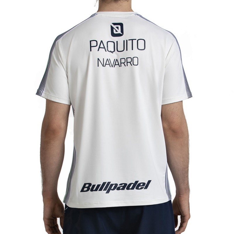 Camiseta Bullpadel Paquito 26V hueso
