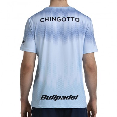 Camiseta Bullpadel Chingotto 26V azul glaciar