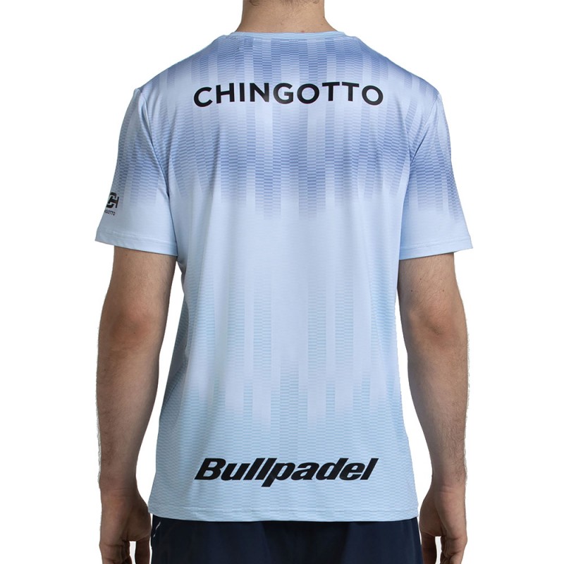 Camiseta Bullpadel Chingotto 26V azul glaciar