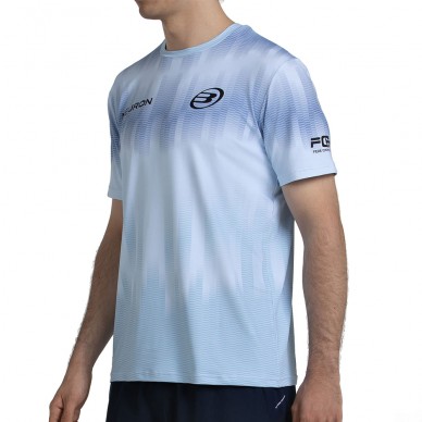 Camiseta Bullpadel Chingotto 26V azul glaciar