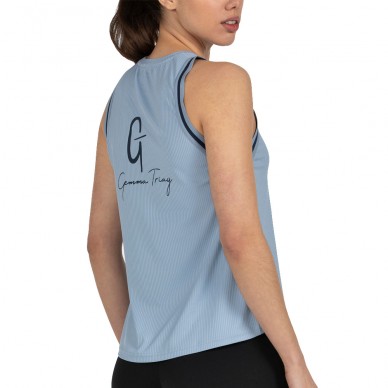 Camiseta Bullpadel Gemma 26V azul acero