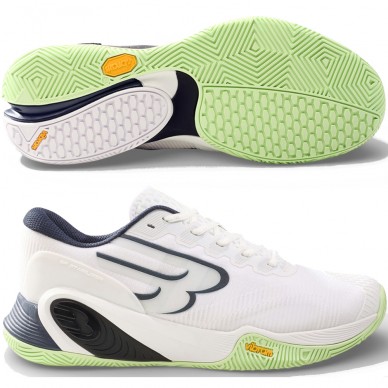 Zapatillas Bullpadel Hack Vibram 26V white 2026