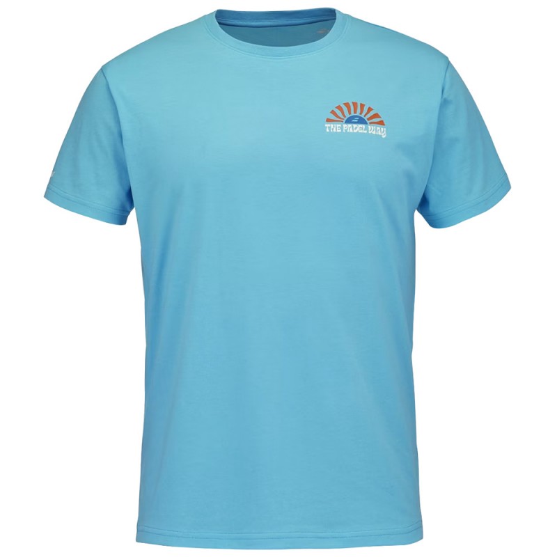 Camiseta Babolat Perf Cotton Tee azul