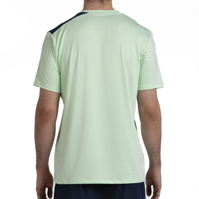 Camiseta Bullpadel Motril verde ácido