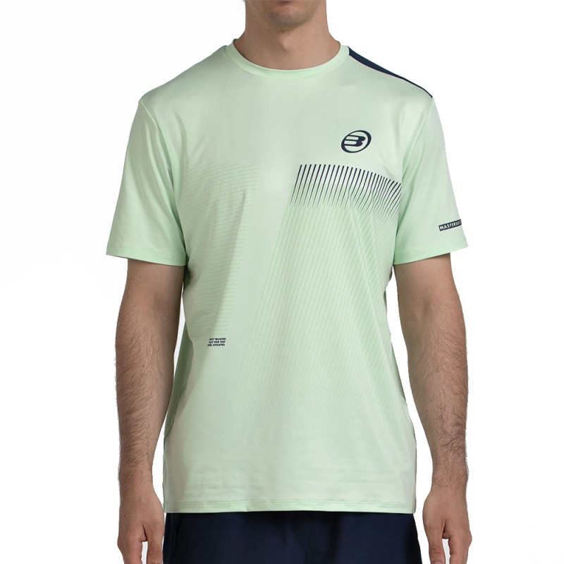 Camiseta Bullpadel Motril verde ácido