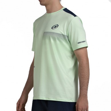Camiseta Bullpadel Motril verde ácido