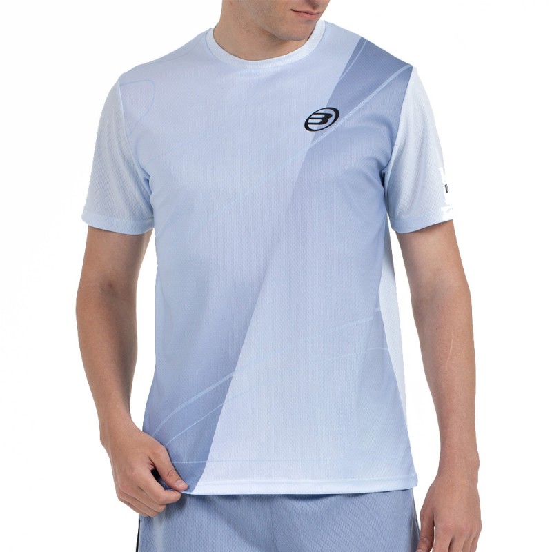 Camiseta Bullpadel Cumbre azul glaciar