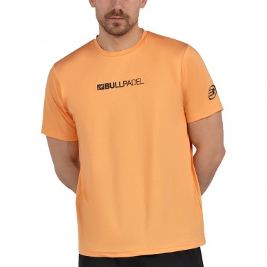 Camiseta Bullpadel Coledil mandarina vigoré