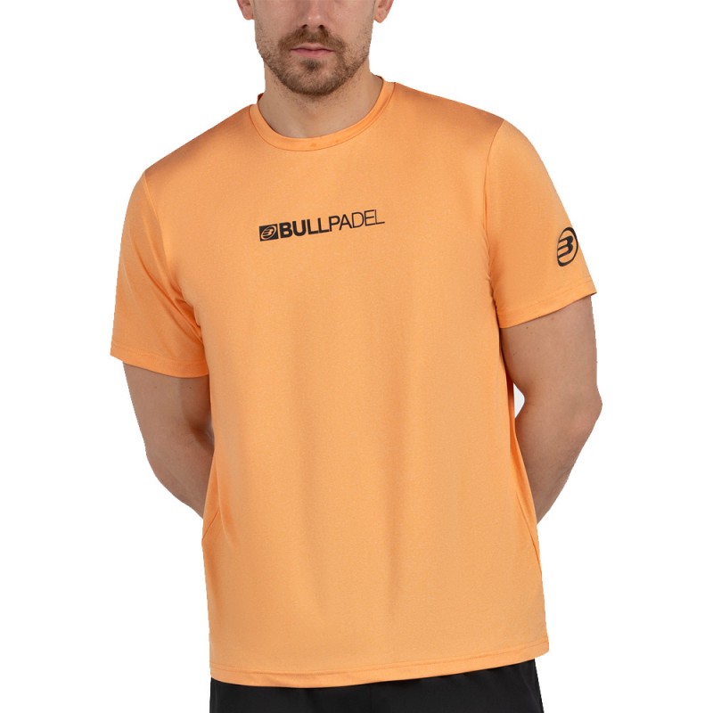 Camiseta Bullpadel Coledil mandarina vigoré