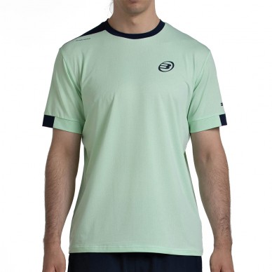 Camiseta Bullpadel Mananu verde ácido