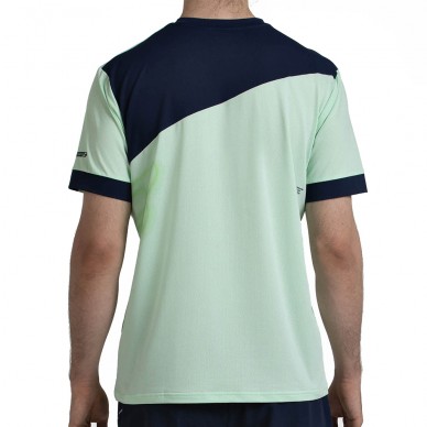 Camiseta Bullpadel Mananu verde ácido
