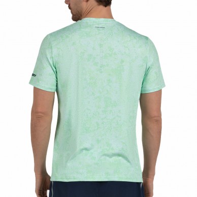 Camiseta Bullpadel Masama verde ácido