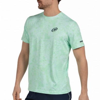 Camiseta Bullpadel Masama verde ácido