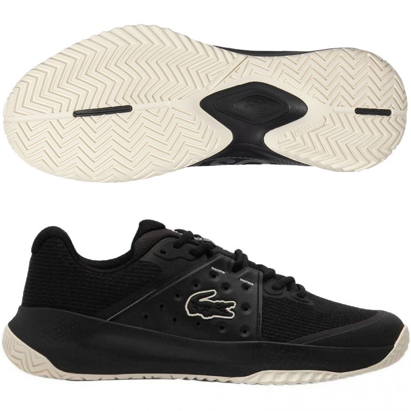 Zapatillas Lacoste Power Serve black off withe 2026