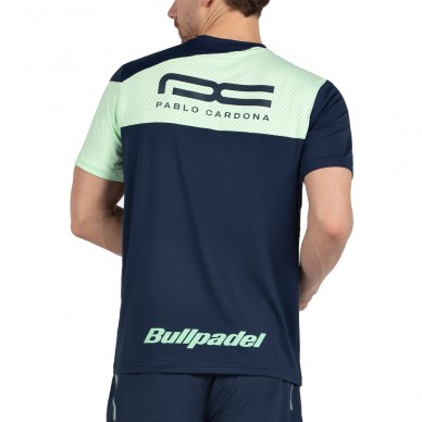Camiseta Bullpadel Cardona 26V océano profundo
