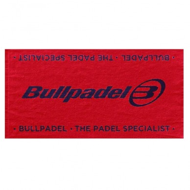Toalla Bullpadel BPTOWEL26 100X50 roja