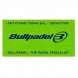 Toalla Bullpadel BPTOWEL26 100X50 verde ácido