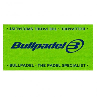 Toalla Bullpadel BPTOWEL26 150X90 verde ácido