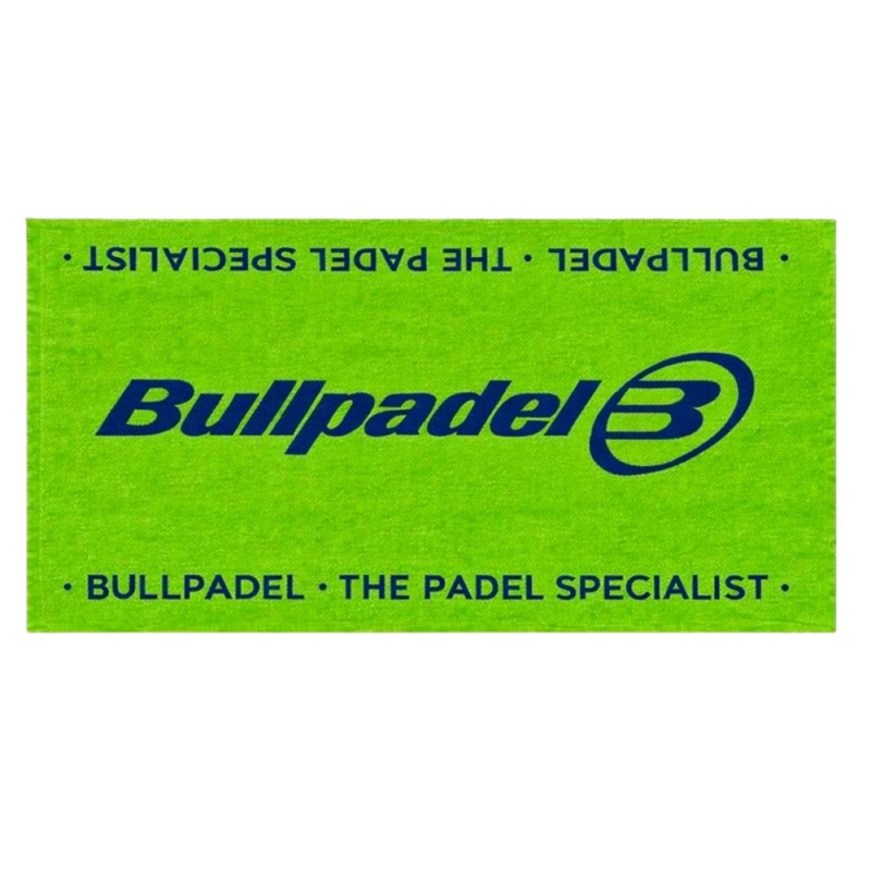 Toalla Bullpadel BPTOWEL26 150X90 verde ácido