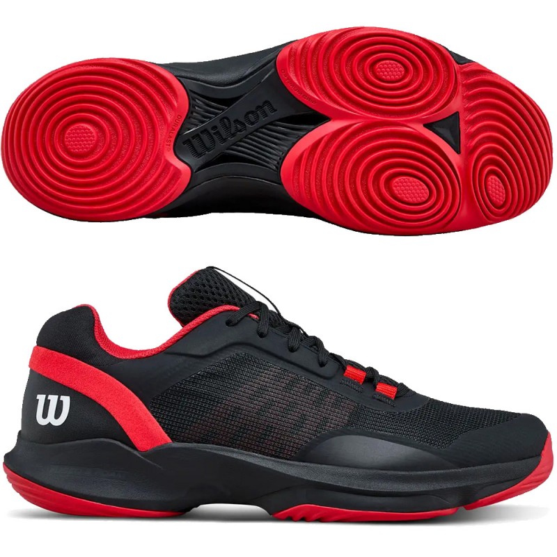 Zapatillas Wilson Hurakn Pro V2 black red 2026