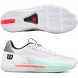 Zapatillas Wilson Rush Tour 5 Clay white bay blue 2026