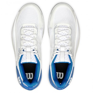 Zapatillas Wilson Rush Tour 5 white diva blue 2026