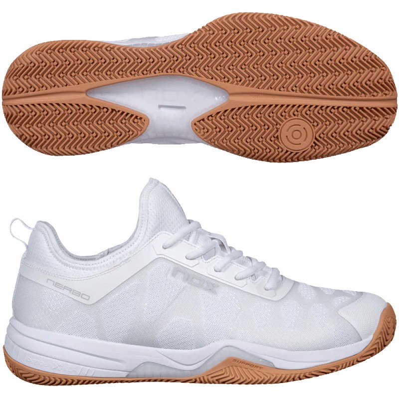 Zapatillas Nox Nerbo white gum rubber 2026