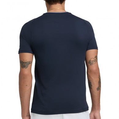 Camiseta Wilson Team Seamless Crew azul marino