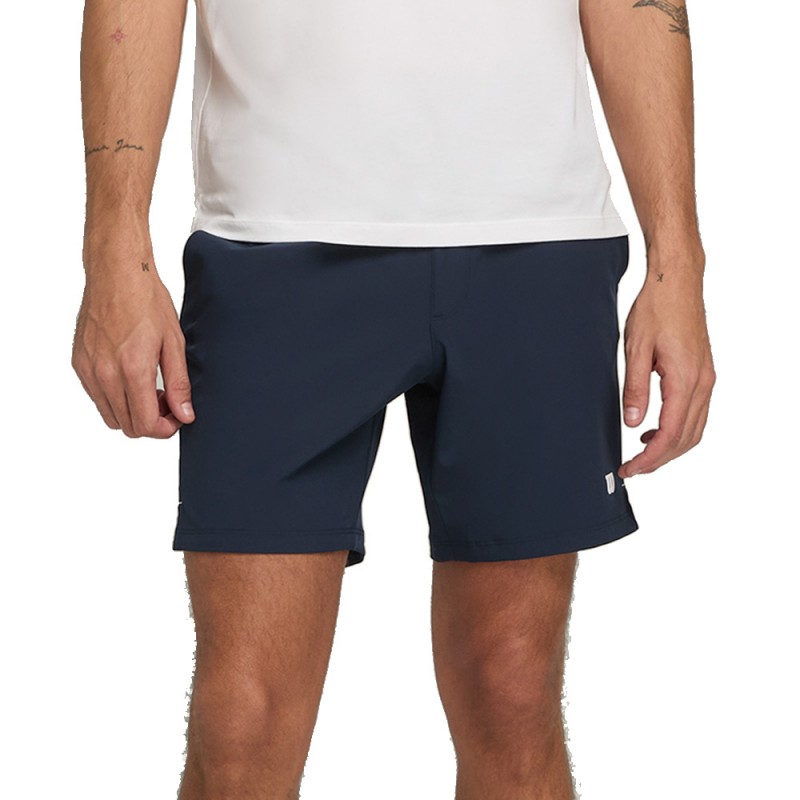 Short Wilson Team 7" azul marino