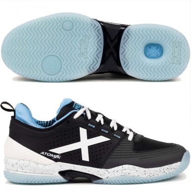 Zapatillas Munich Atomik 51 black light blue 2026