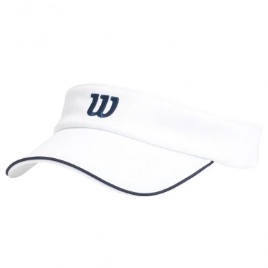 Visera Wilson Classic blanca