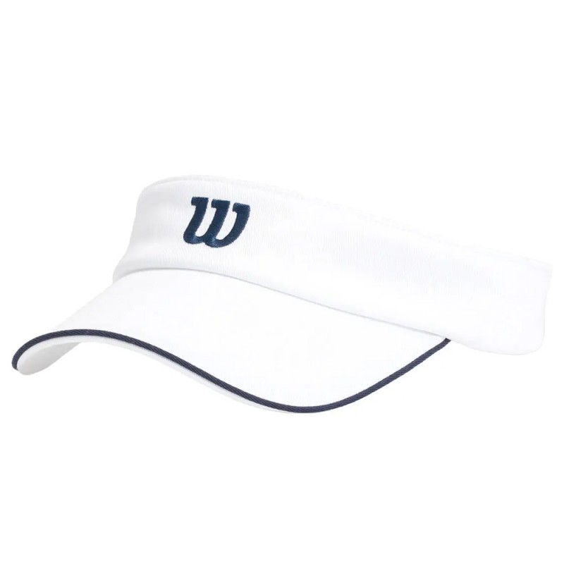Visera Wilson Classic blanca