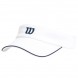 Visera Wilson Classic blanca