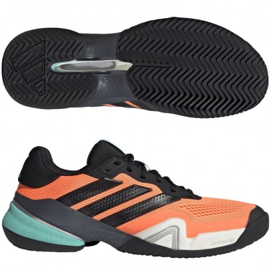 Zapatillas Adidas Barricade 14 M Clay flash aqua lucid orange 2026
