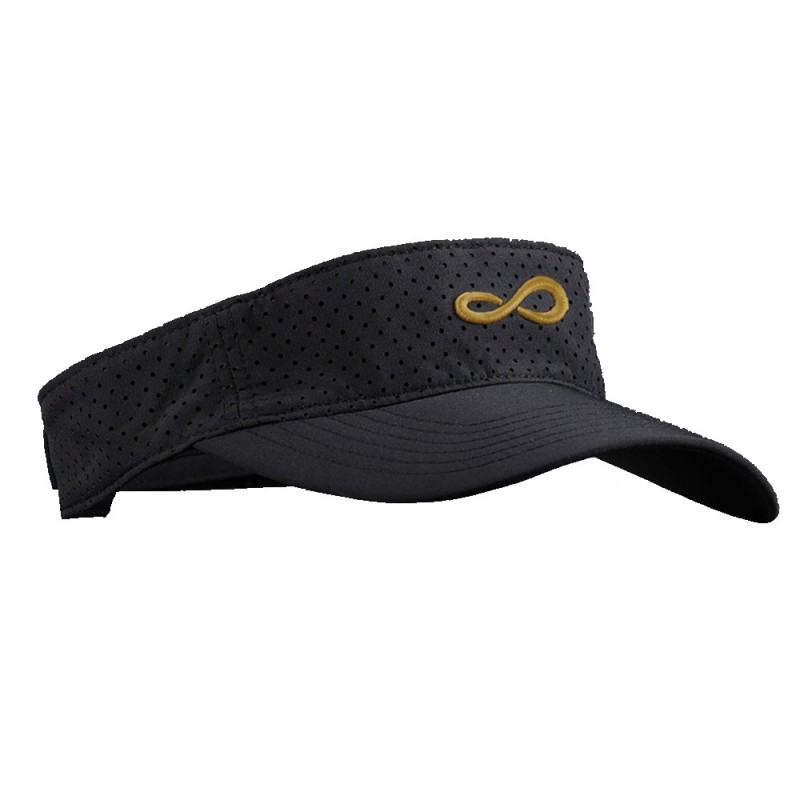 Visera Endless Icon negra dorada