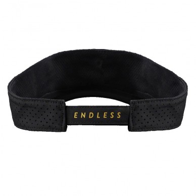 Visera Endless Icon negra dorada