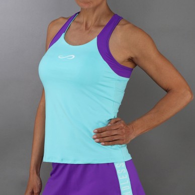 Camiseta Endless Slam aqua morada