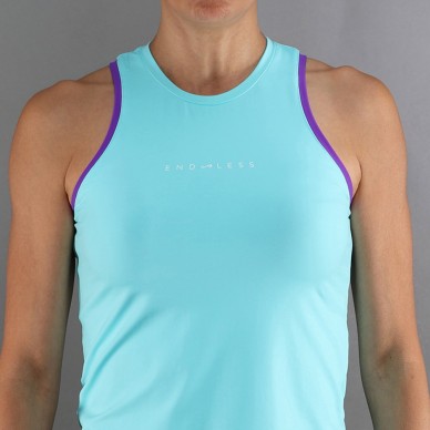 Camiseta Endless Essential azul morada