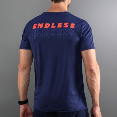 Camiseta Endless Ace Rush azul marino