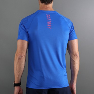 Camiseta Endless Feisty Hexagon royal
