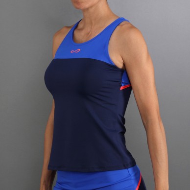 Camiseta Endless Bloom azul marino