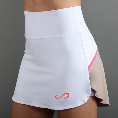 Falda Endless Bloom blanca