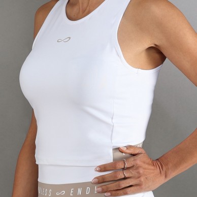 Camiseta Endless Chill II blanca delave