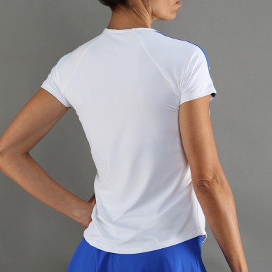 Camiseta Endless Mesh II blanca royal
