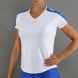 Camiseta Endless Mesh II blanca royal