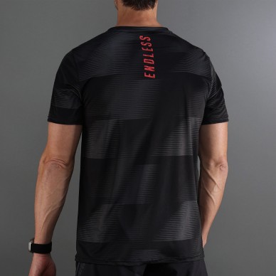 Camiseta Endless Ace Vector negra